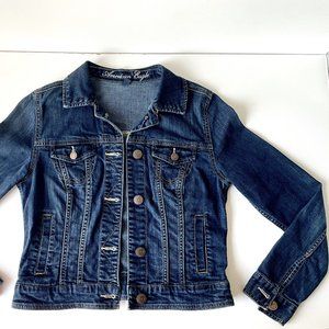 American Eagle Outfitters | Cropped Denim Jacket | Medium